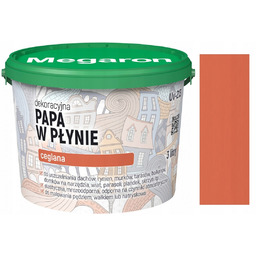 Dekoracyjna Papa W Płynie Uv 213 Ceglana 3L