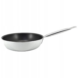 Patelnia aluminiowa głęboka z powłoką 40 cm Duża