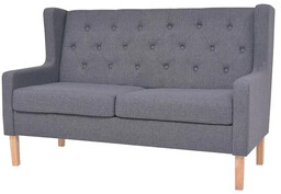 Elior Dwuosobowa sofa Isobel 2G - szara