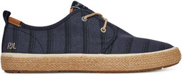 Espadryle Pepe Jeans Port Lines PMS10331 Granatowy