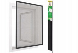 Moskitiera okienna aluminiowa Easy Life 100x120cm antracyt