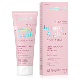Eveline Beauty&Glow Krem rozświetlająco-wygładzający 75ml