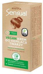 JOANNA SENSUAL Krem do depilacji twarzy VEGAN, 20g