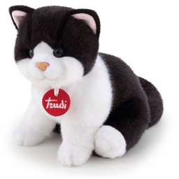 Pluszowa maskotka czarno biały kot Trudi 21040 Przytulanki