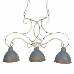Lampa w Stylu Prowansalskim Potrójna Clayre & Eef