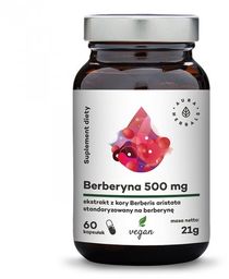 Berberyna 500 mg (Berberies aristata), Aura Herbals, 60