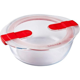Pyrex 207PH00 Cook & Heat okrągły szklany pojemnik