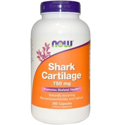 NOW shark cartilage 750mg -300kapsułek
