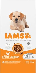 IAMS Junior sucha karma dla psów z kurczakiem