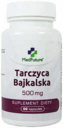 MedFuture Tarczyca Bajkalska 500 mg, 60 kapsułek
