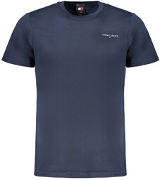 NIEBIESKI T-SHIRT MĘSKI Z KRÓTKIM RĘKAWEM TOMMY HILFIGER