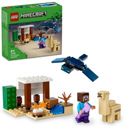 LEGO Minecraft, klocki, Pustynna wyprawa Steve a, 21251