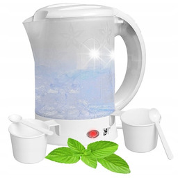 Czajnik elektryczny turystyczny Lafe Travel 600W 0,6l biały