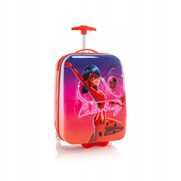 Walizka Mała Kabinowa Czerwona Miraculous Biedronka I Czarny