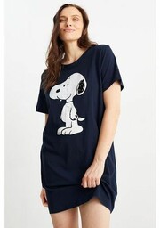 C&A Koszula nocna-Snoopy, Niebieski