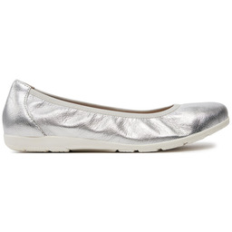Baleriny Caprice 9-22150-42 Srebrny