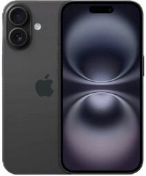 Smartfon Apple iPhone 16 8/128 GB 5G czarny