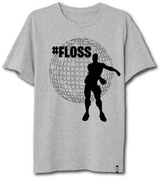Fortnite T-shirt Fortnite FLOOS XXL grey