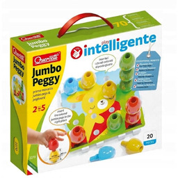 Układanka Aktywizująca Zabawka Edukacyjna Dla Chłopca Jumbo Peggy