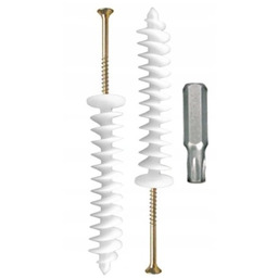 Kołki Ślimaki Do Styropianu Spiralne Kołek Ślimak 125mm