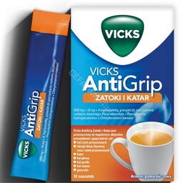 Vicks Antigrip Zatoki i Katar (Vicks SymptoMed), proszek