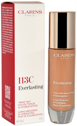 Clarins, Everlasting Foundation, podkład do twarzy 113C Chestnut,