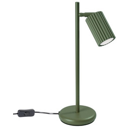 Lampa biurkowa KARBON zielona oliwka