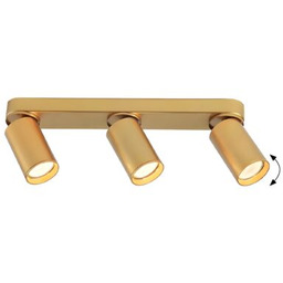 Lampa sufitowa Mirina GU10 3xmax5W L38 cm złoty