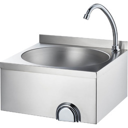 Stalgast Umywalka bezdotykowa z komora Ø350x(h)120 mm