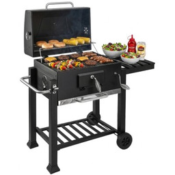 GOCKOWIAK Grill ogrodowy węglowy Mejor Zamykany, kółka, półki