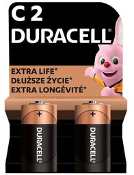 DURACELL Baterie C LR14 Extra Life (2 szt.)