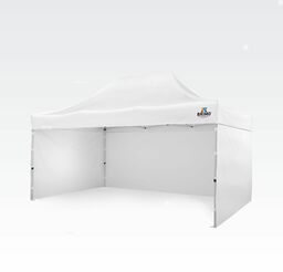 Namiot imprezowy 3x4,5m - bez ścian - Biały