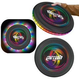 Latający Dysk Frisbee do Rzucania Świecący UFO LED