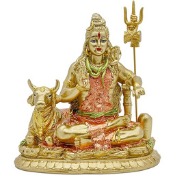 Lord Shiva Idol statuetka krowa Nandi - hinduska