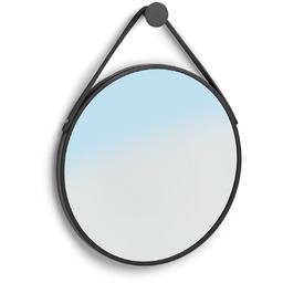 Zeller Okrągłe lustro ścienne w metalowej ramie, Ø