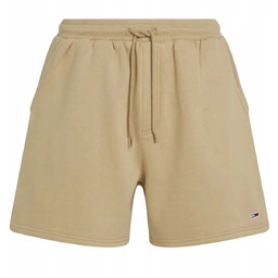 Tommy Hilfiger Jeans Dres Beżowe Męskie Spodenki Bawełniane