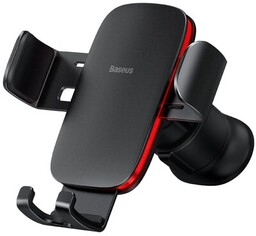 BASEUS Uchwyt na telefon Metal Age II Czarny