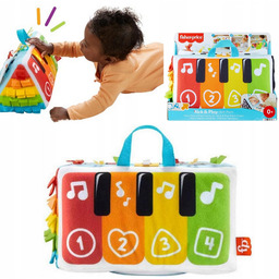 Fisher-Price Miękkie Pianinko "Baw się i kop" zabawka