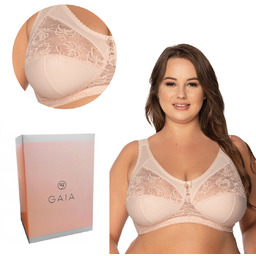 Biustonosz GAIA Soft Melodia 1162 miękki beżowy 80B