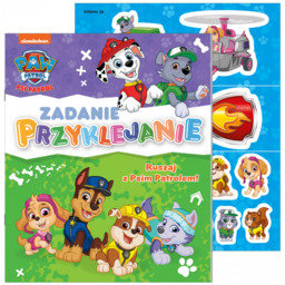 Psi Patrol Zadanie przyklejanie 4 Ruszaj z Psim