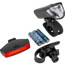 Zestaw lampek rowerowych PROFEX 92618 Super Vision (przód