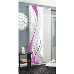 Home fashion zasłona przesuwna, fioletowa