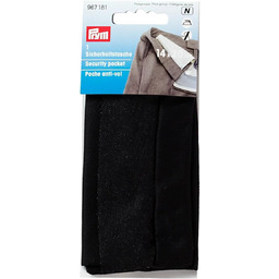 Prym Kieszeń bezpieczeństwa 20 x 14 cm czarna