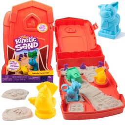 SPIN MASTER Piasek kinetyczny Kinetic Sand Farma Foremki