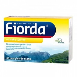 Fiorda o smaku czarnej porzeczki x30 pastylek