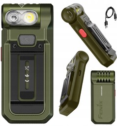 Latarka kątowa Fenix Led SW05R-RED zielona Dioda Biała/czerowna