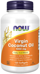 NOW Virgin Coconut Oil 1000mg 120caps