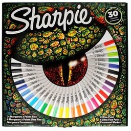 Marker pernamentny okrągły 1,0mm SHARPIE FINE/ULTRA LIZARD mix