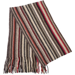 Wełniany szal w tonacji brązu SW-045