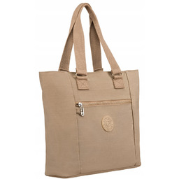 Nylonowy, pojemny shopper damski - Peterson